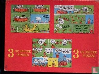 3 S.V. Knudde puzzels - Image 1