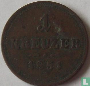 Autriche 1 kreuzer 1851 (B) - Image 1