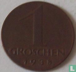 Oostenrijk 1 groschen 1938 - Afbeelding 1