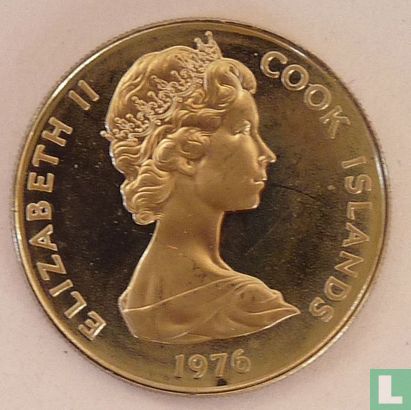 Cook Islands 10 cents 1976 (PROOF) - Image 1