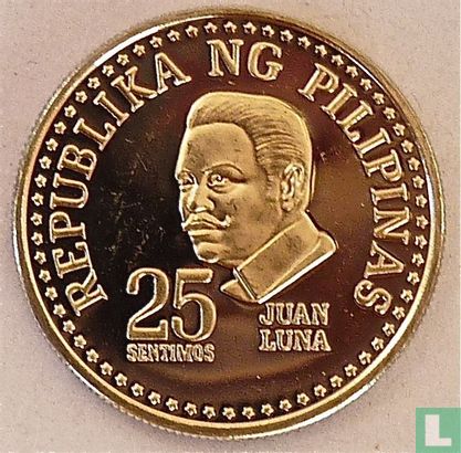 Philippines 25 sentimos 1975 (PROOF) - Image 2