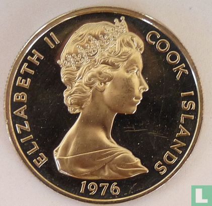 Cookeilanden 50 cents 1976 (PROOF) - Afbeelding 1