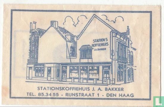 Stationskoffiehuis J.A. Bakker - Image 1