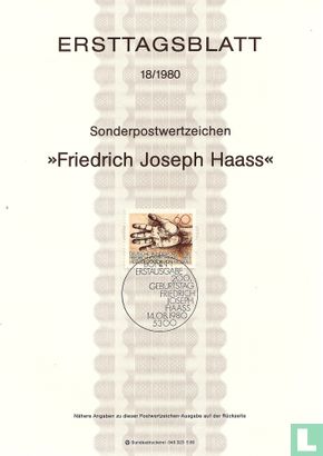 Haass, Dr. Friedrich Joseph 200 jaar - Afbeelding 1