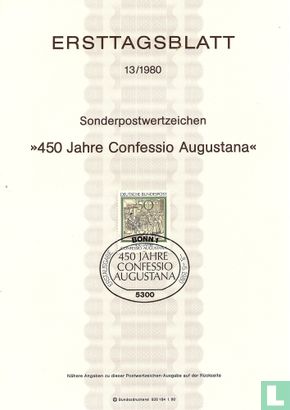Confessio Augustana 1530 - Bild 1