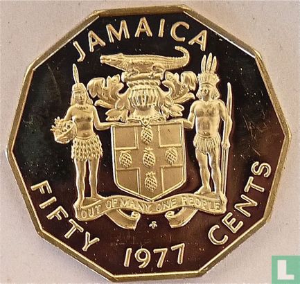 Jamaika 50 Cent 1977 (PP) - Bild 1
