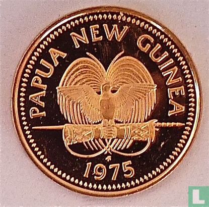 Papua New Guinea 1 toea 1975 (PROOF) - Image 1