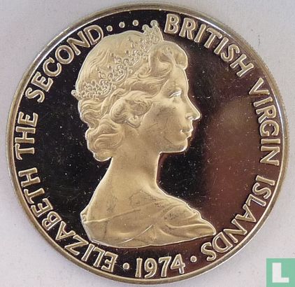 British Virgin Islands 50 cents 1974 (PROOF) - Image 1