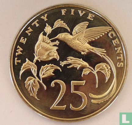 Jamaika 25 Cent 1977 (PP) - Bild 2