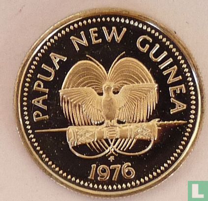 Papoea-Nieuw-Guinea 5 toea 1976 (PROOF) - Afbeelding 1