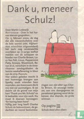 Dank u, meneer Schulz! - Bild 1