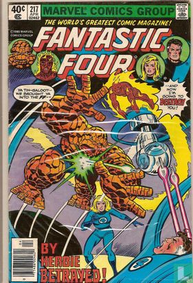 Fantastic Four 217 - Afbeelding 1