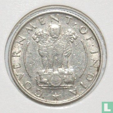 India ¼ rupee 1951 (Calcutta) - Afbeelding 2
