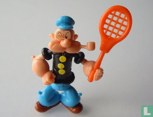 Popeye with tennis racket - Image 1