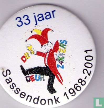 33 jaar De Deurzakkers Sassendonk 1968-2001