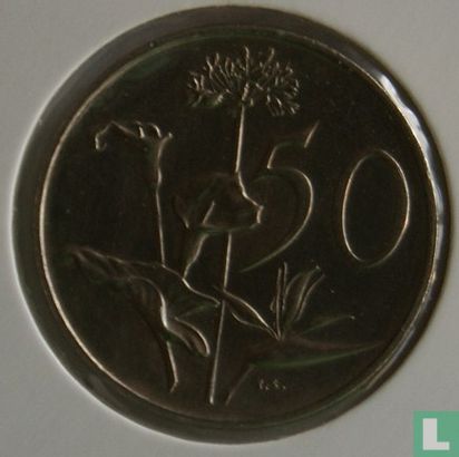 Zuid-Afrika 50 cents 1989 - Afbeelding 2