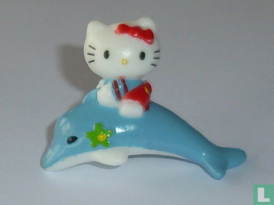 Hello Kitty op dolfijn - Afbeelding 1