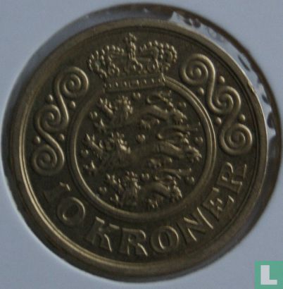 Denemarken 10 kroner 1998 - Afbeelding 2