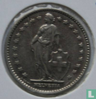 Switzerland 1 franc 1978 - Image 2