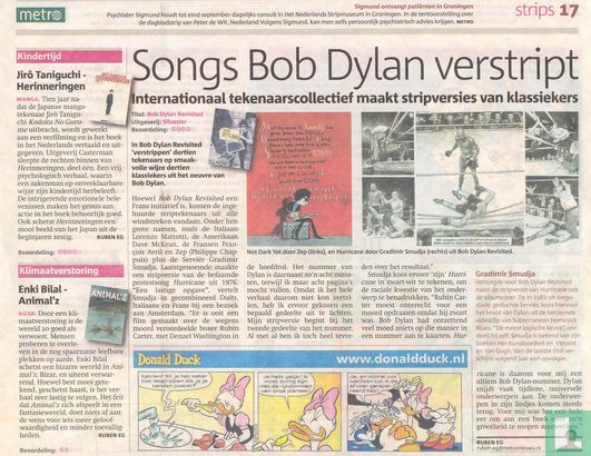 Songs Bob Dylon verstript