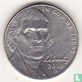 Verenigde Staten 5 cents 2010 (D) - Afbeelding 1