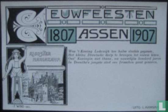 Eeuwfeesten 1807-Assen-1907 - Klooster Mariakamp