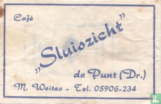 Café  "Sluiszicht"