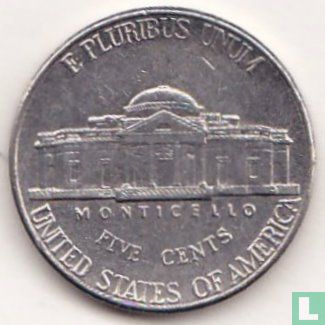 United States 5 cents 2001 (D) - Image 2