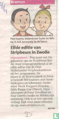 Elfde editie van Stripbeurs in Zwolle