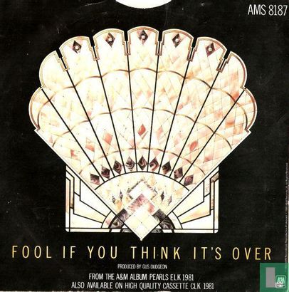 Fool if you think it's over  - Afbeelding 2