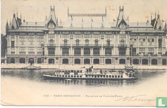 142.- PARIS-EXPOSITION. - Palais de la Ville de Paris - Afbeelding 1