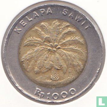Indonesien 1000 Rupiah 2000 - Bild 2