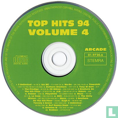 Top Hits 94 Volume 4  - Image 3