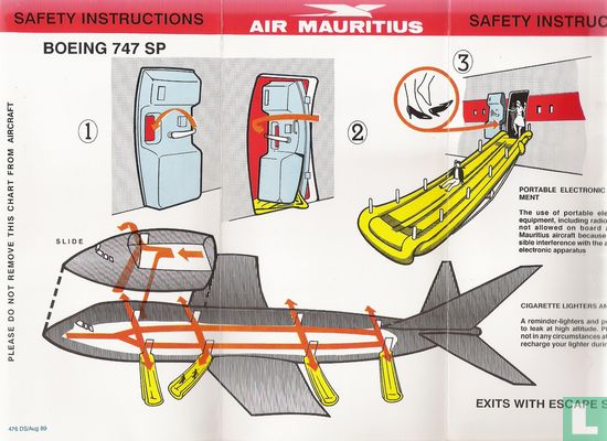 Air Mauritius - 747 SP (02) - Afbeelding 2