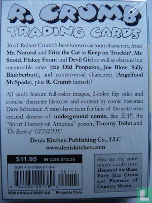R. Crumb complete set (36 cards) - Bild 2