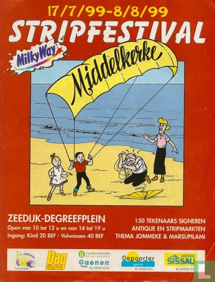 Stripfestival Middelkerke van 17/7/99 tot 8/8/99 - Image 1