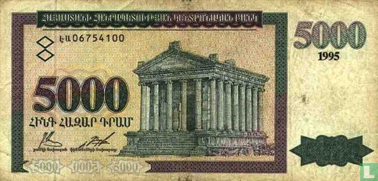 Arménie 5000 Dram 1995