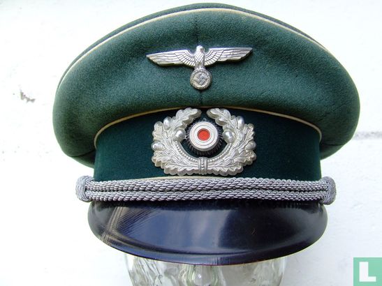 Uniformpet Duitse Infanterie Officier