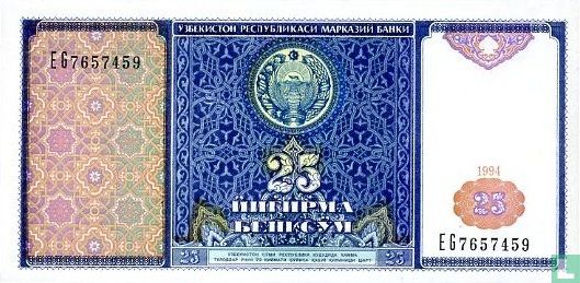 Ouzbékistan 25 Sum 1994 - Image 1
