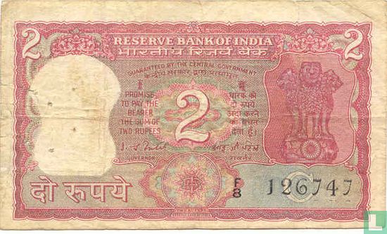 Indien 2 Rupien (C) - Bild 1