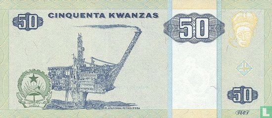 Angola 50 Kwanzas 1999 - Image 2