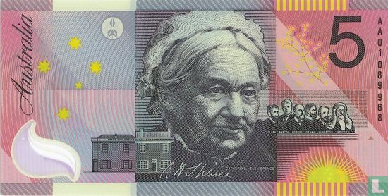 Australië 5 Dollars 2001 - Afbeelding 2