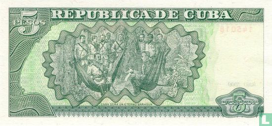 Cuba 5 Pesos - Afbeelding 2