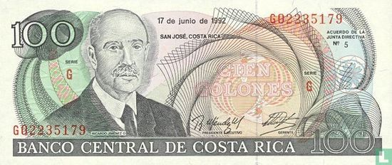 Costa Rica Colones 100 - Bild 1