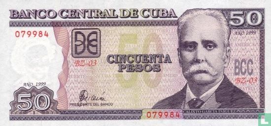 Cuba 50 Pesos - Afbeelding 1