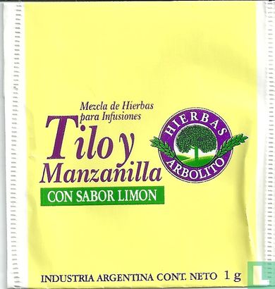Tilo y Manzanilla con Sabor Limon - Image 1