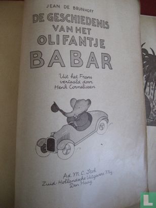 De geschiedenis van het olifantje Babar  - Image 3