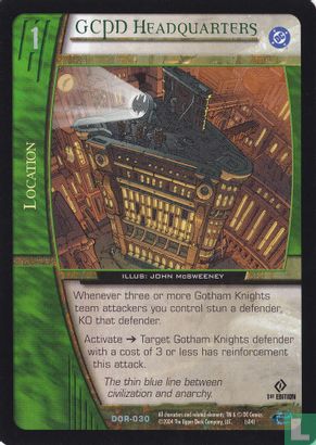 GCPD Headquarters DOR-030 (2004) - [02] DC Origins (1st edition) - LastDodo