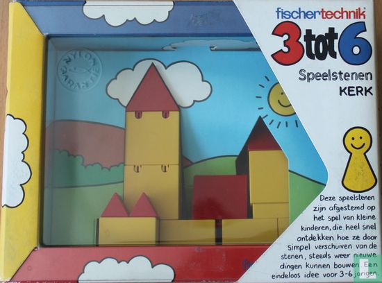 fischertechnik 3 tot 6 Kerk (1977) - Image 1
