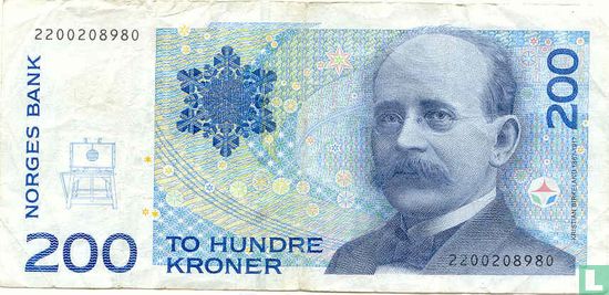 Norvège 200 Kroner 1994 - Image 1